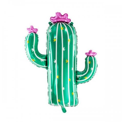 Balão Foil Cactus (1 ud)