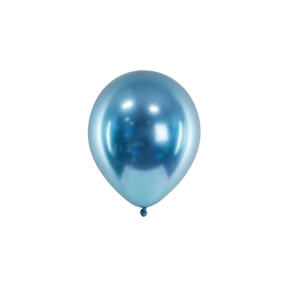 Balões Cromados Azul (50 uds)