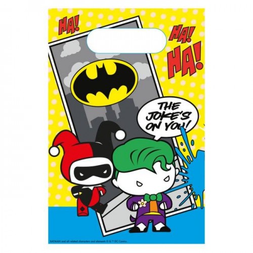 Sacos Surpresa Batman e Coringa Comic (8 uds)