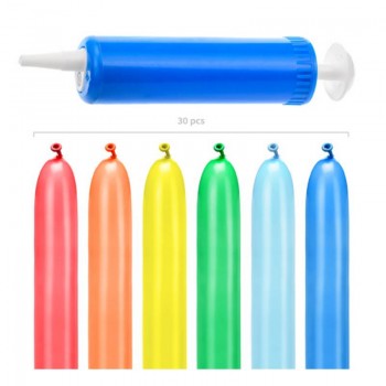 Globos Modelar colores vibrantes (30 uds)