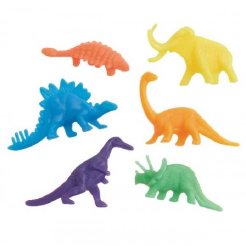 Saco figuras Dinossauros (12 uds)