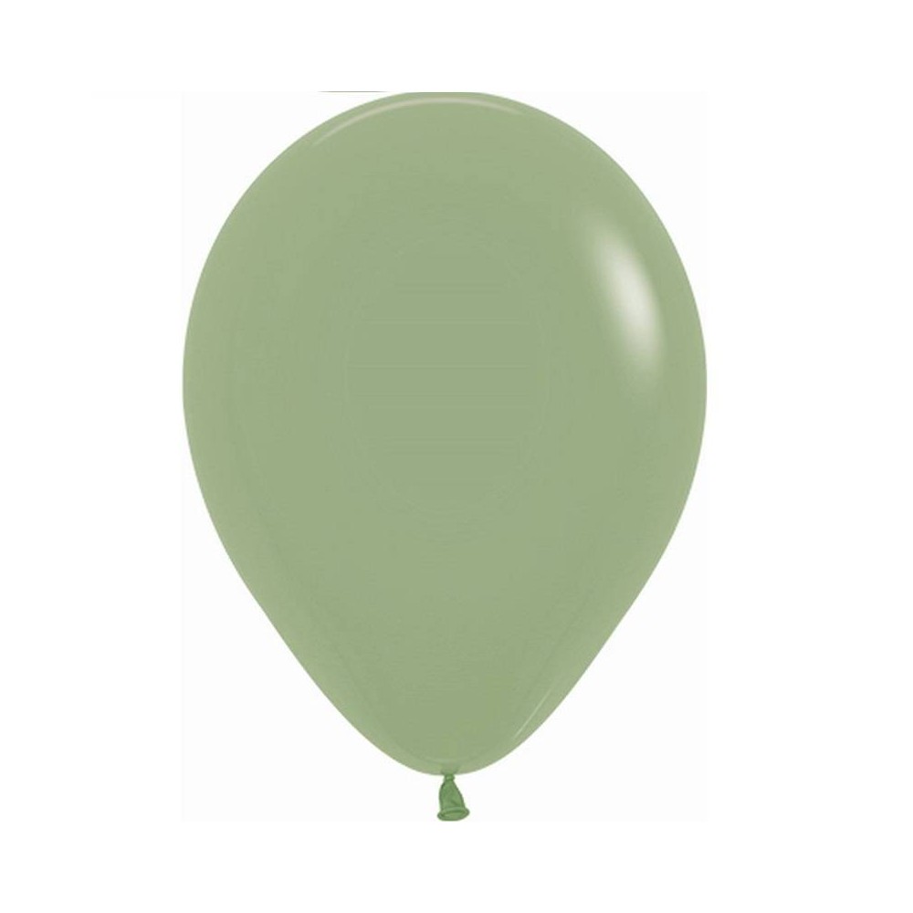 Balões Eucalipto fashion sólido pequenos (100 uds)