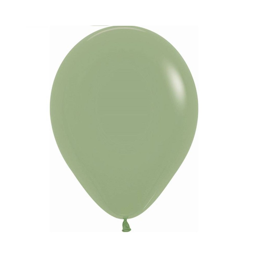 Balões Eucalipto sólido fashion (50 uds)
