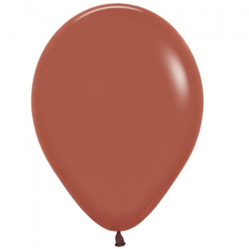 Balões Terracota fashion solido (50 uds)