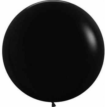 Balão Preto Fashion 60 cm (1 ud)