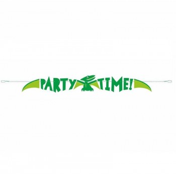 Grinalda "Party Time" dinossauro